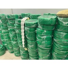 Larskas Bahçe Sulama Hortumu Örgülü New Garden 1/2 Parmak Metre Seçiniz Hızlı Teslimat Dışı Yeşil Içi Sarı (30 Metre)