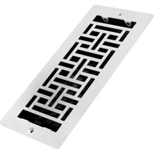 Karahanbey Decor Grates LAJL410W-WH Izgaralar, Dokulu Beyaz