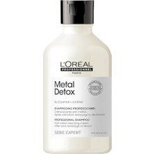 Larskas L'oréal Professionnel Serie Expert Metal Detox Arındırıcı Şampuan 300 ml - Işlem Görmüş ve Boyalı Saçlar Için Kırılma Karşıtı Bakım