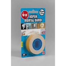 Larskas Ve-Qe BH5000190015-1HT Köpük Montaj Bandı-1 (Iç), 19 mm x 1.5m