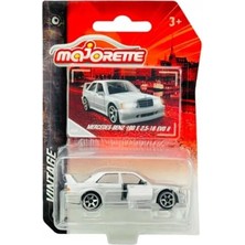 Larskas Majorette Vintage Metal Diecast Gri Mercedes Benz 190 E 2.5-16 Evo Iı