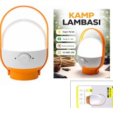 MiraLive 34 LED Kamp Lambası - Fener USB Şarjlı Ayarlanabilir Işık 4.8W - 2400MAH ST-5661 (4887)