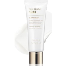 Larskas Mıssha Salyangoz Salgısı Özlü Nemlendirici Uyku Maskesi 110ML Super Aqua Cell Renew Snail Sleeping Mask