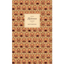 Karahanbey Halloween Notebook - Ruled Pages - 5x8 - Premium: (Muddy Edition) Fun Halloween O Lantern Note