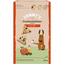 Larskas Sammy´s Meyve Kesimi, Meyveli, Pişmiş Atıştırmalıklar, Köpekler Için, Elma ve Mürver Ile, 1 x 800 G
