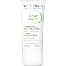 Larskas Bioderma Sébium Sensitive Karma, Yağlı ve Akne Eğilimli Ciltler Yatıştırıcı Nemlendirici Bakım Kremi 30 ml