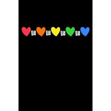 Karahanbey Love Is Love Lgbtq Notebook: Blank Lined Journal (Best Lgbtq Gift): 6 x 9 Inches // 120 Lined Blank
