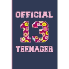 Karahanbey Official Teenager 13: 13 Year Old Girls Gifts 13TH Birthday Gifts For Girls - Blank Lined Journal N