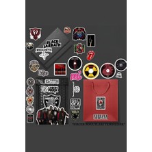 Karahanbey Rock Metal Sticker Paketi/bullet Journal Defter Çıkartma Ajanda Laptop Etiket 1