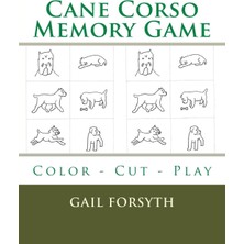 Karahanbey Cane Corso Memory Game: Color - Cut - Play