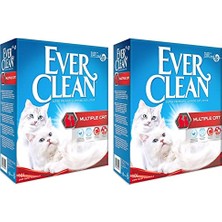 Larskas Multiple Cat Çok Kedili Topaklanan Kedi Kumu 2X10 Lt