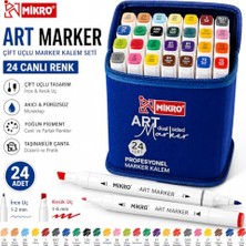 Larskas Art Marker Kalem Seti 24 Li Set