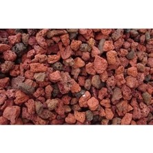 Larskas Asenya Pomza 10 Litre 3-8 mm Kırmızı Pomza Taşı Lav Taşı Volkanik Ponza