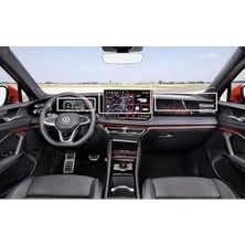 Larskas Volkswagen Yeni Tiguan E-Tsi Multimedya Gösterge ve Konsol Uyumlu 9h Nano Ekran Koruyucu Set 2024