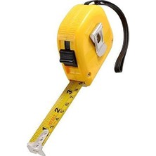 Larskas Hengshida Şerit Metre Paslanmaz 5m x 16FT Otomatik Tuşlu Ölçüm Metresi 1410