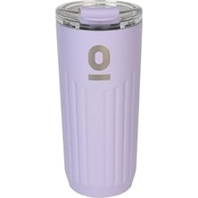 Larskas Espressolab Mor Mug Termos 600 ml Paslanmaz Çelik No:63