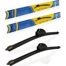 Larskas Ford B-Max Supermute (2012-2017 Mpv) Muz Silecek 2'li Set, (750MM ve 650MM Boyutları)