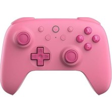 Larskas Ultimate 2c Bluetooth Controller For Switch 2, Switch/oled/lite, Hall Effect Joysticks, Non-Linear Digital Triggers, Remappable L4/r4 Bumpers, 6-Axis Motion, Rumble Vibration (Pink)