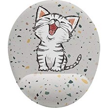 Larskas Minik Kedi Bilek Destekli Mouse Pad