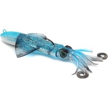Larskas Xipi Evo Silikon Kalamar 190 gr Kafa 170MM Vücut #3 Blue Glow
