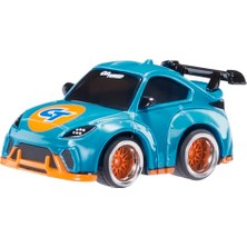 Larskas Mgae Cartuned Jdm Seri 1 2022 Toyota GR86, Mavi, Diecast Metal Oyuncak Araba, Koleksiyon Figürü