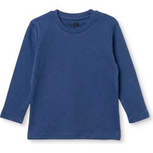 Hellobaby Erkek Bebek Tişört Bisiklet Yaka Long Sleeve
