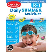 Karahanbey Daily Summer Activities: Between Kindergarten And 1st Grade, Grade K - 1 Workbook: Moving From Kind