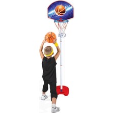 Empressco Ayaklı Ayarlanabilir Basket Potası ve Top, Çok Yönlü Spor Seti