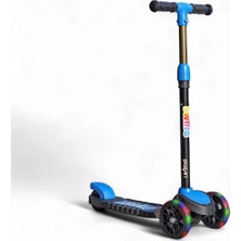 Empressco 3 Tekerlekli LED Işıklı Çocuk Scooter, 3 Kademeli, 40 kg Kapasiteli