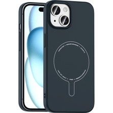 Mobify iPhone 15 Kılıf Nimbus Premium Ince Sert M-Safe Pc Silikon Kapak