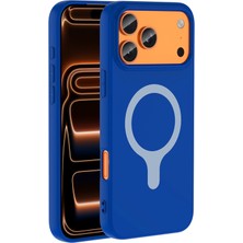 İ She iPhone 17 Pro Şık Ince M-Safe Uyumlu Aegis Premium Silikon Kapak