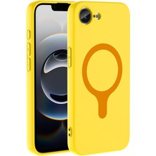 Mobixa iPhone 17E Kılıf M-Safe Uyumlu ve Ince Şık Neoluna Premium Silikon Kapak