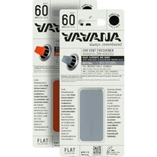Larskas Vavana Araba Klima Kokusu - Flat Oto Kokusu | Bpa ve Sıvı Içermez | 60 Gün Etkili Araç Kokusu 2'li Set (Neutral | Hopeful)