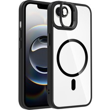 İ She iPhone 17E Kılıf Lens Hediyeli ve Standlı Sativa M-Safe Premium Case Kapak