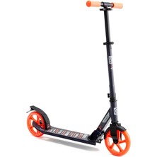 Empressco Çocuklar Için Neon Turuncu ve Koyu Lacivert Scooter Mıd 7-14 Yaş