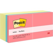 Larskas Notlar, 7,6 x 7,6 Cm, 14 Blok, Amerika #1 Favorite Sticky Notes, Sarı ve Parlak, Temiz Çıkarılır, Geri Dönüştürülebilir (654-14YWM)
