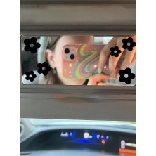 Larskas Çiçek Araba Ayna Sticker