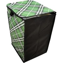 Larskas Pazar Araba Çantası Torbası Yedek Çanta 32X55X26 cm 1 Adet (Yeşil)