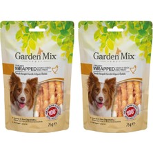 Karahanbey Garden Mix Tavuk Sargili Kemik Köpek Ödülü 75 gr (2 Paketi)