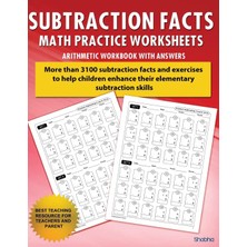 Karahanbey Subtraction Facts Math Practice Worksheet Arithmetic Workbook With Answers: Daily Practice Guide Fo