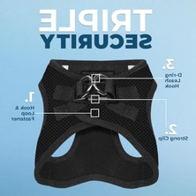 MarkEntegra Küçük ve Orta Ölçekli Köpekler Için Yelek, Hava Mesh, L Beden