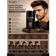 Lisa Bella Saçdolgunlaştırıcı Fiber – Medium Brown 27G | Anında Yoğunluk ve Doğal Görünüm