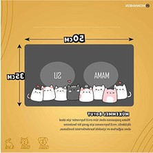 MarkEntegra 50X35 cm Kedi ve Köpek Mama Altlığı ile Temizlik Sağlama