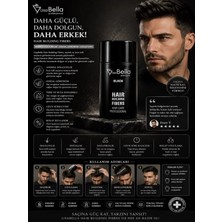Lisa Bella Saçdolgunlaştırıcı Fiber – Siyah 27G | Doğal Görünüm ve Anında Hacim