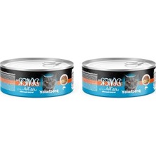 MarkEntegra Beyaz Balıklı Tam & Dengeli Kedi Maması - 70 gr (2 Paket)