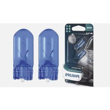 MarkEntegra 12V T10 W5W 2'li Ampul Seti - Yüksek Parlaklık
