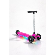 Empressco Renkli LED Işıklı 4 Kademe Ayarlanabilir 3 Tekerlekli Scooter 3 Yaş