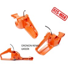 Motorlu Testere Benzin Deposu Komple (Renk Gri) Oleomac 956/961/962/GS630 Orjinal