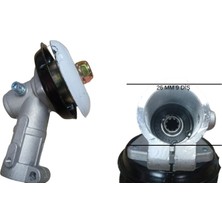 Motorlu Tırpan Rediktör Çin 26 mm 9 Diş