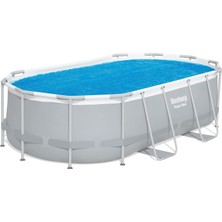 Karahanbey Bestway Flowclear Polietilen Solar Branda, Mavi, 394 x 210 cm
